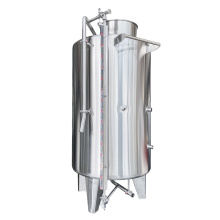 Sanitary storage tank  200-2000L top open conical tank Stainless steel wine milk beverage storage tank